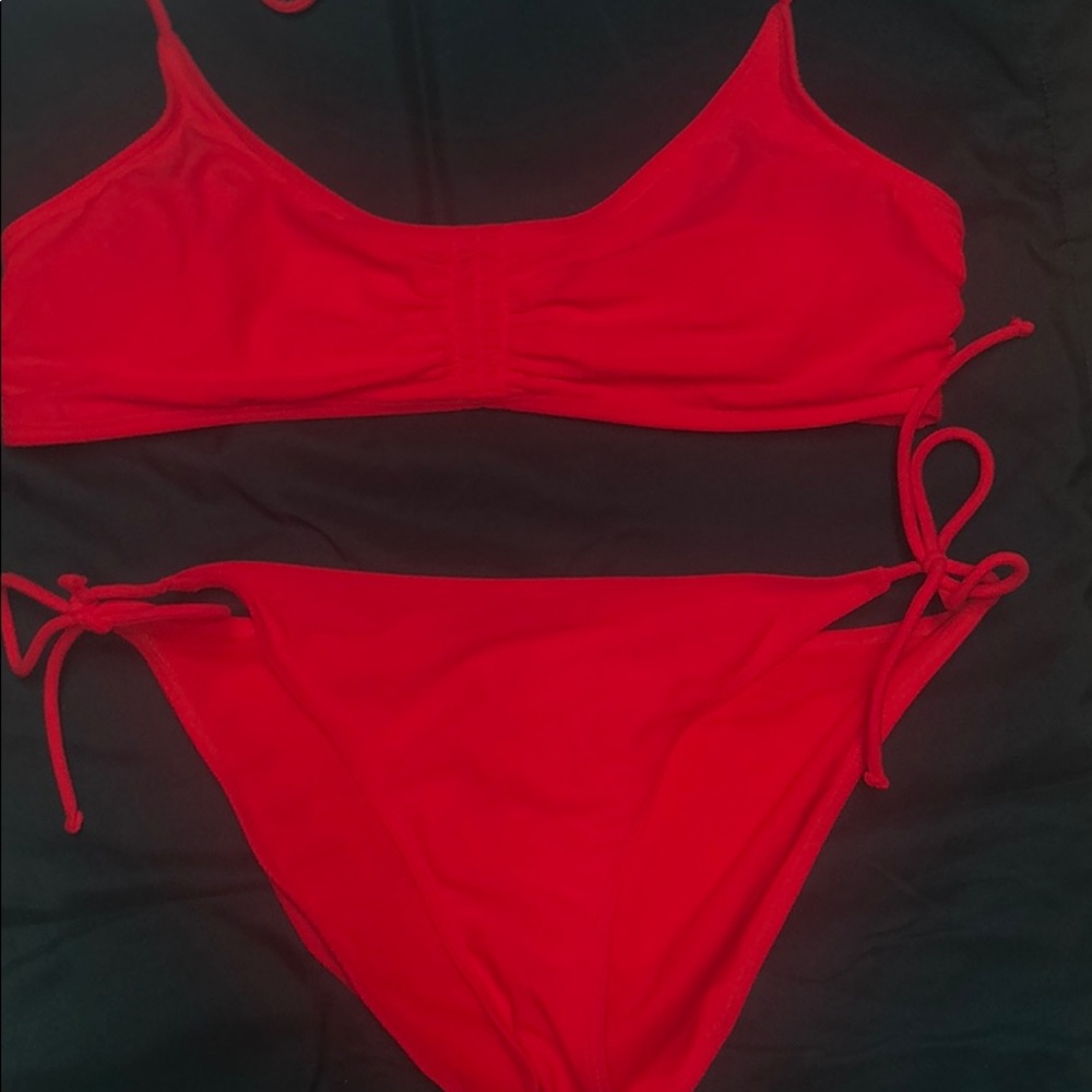 No Boundaries Peach Bathing Suit
